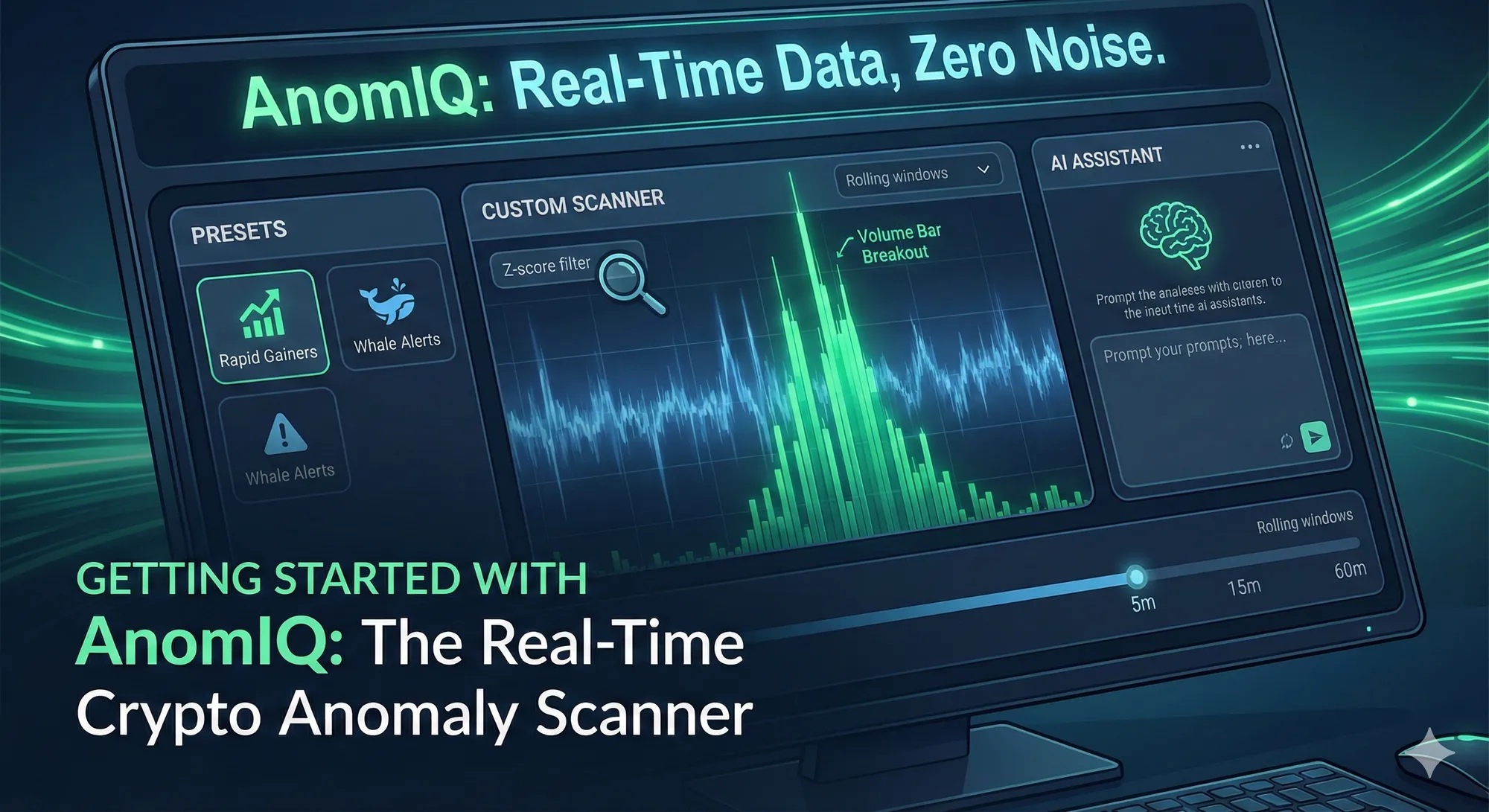 Cover for Getting Started with AnomIQ: The Real-Time Digital Asset Data Scanner